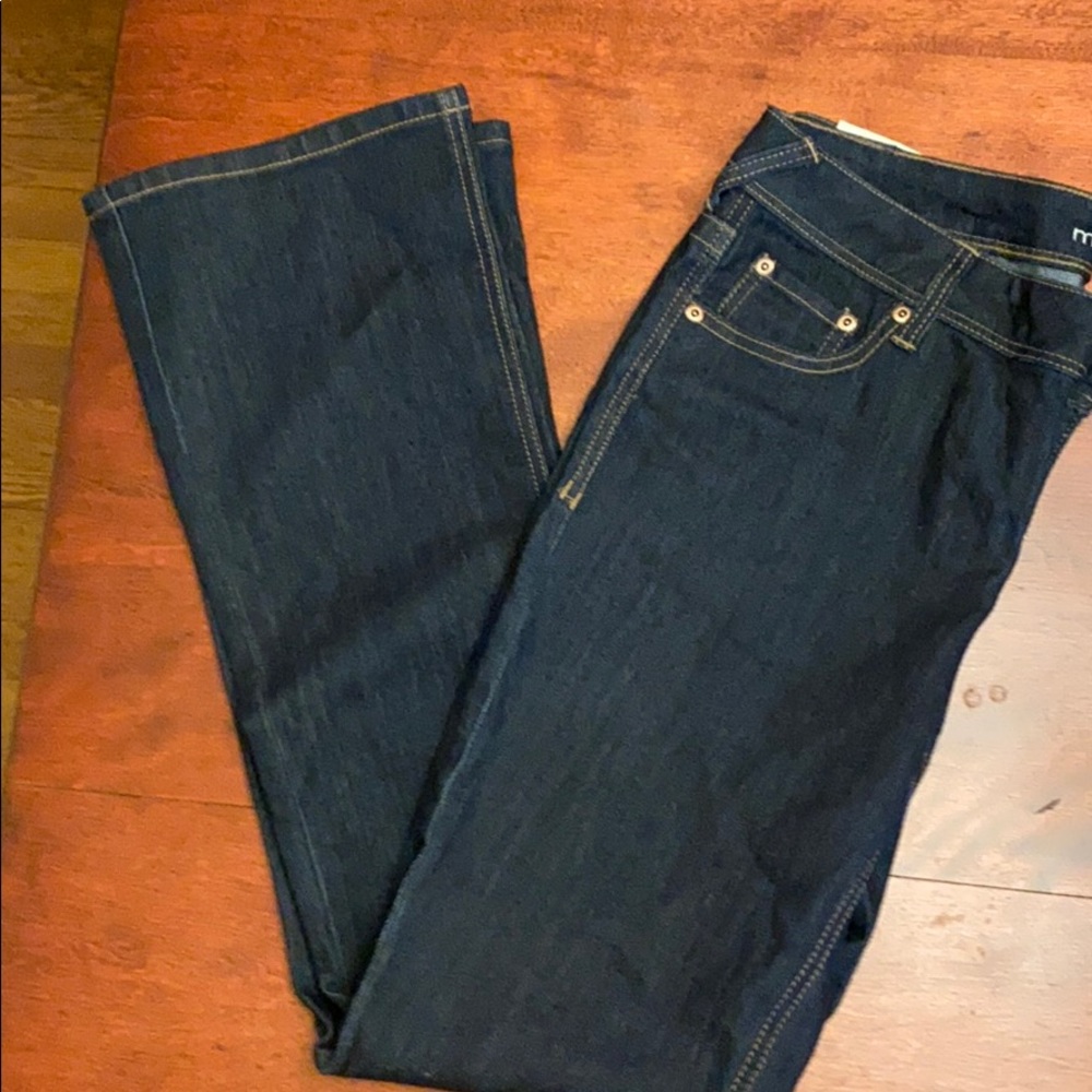 Brand new mid rise boot cut